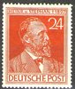 963 Heinrich von Stephan 24 Pf Deutsche Post Alliierte Besetzung