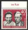 853, KZ-Opfer, Hide und Hans Coppi, 40 + 20 Pf, DDR