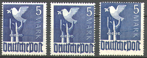 Lot 18, 962, Freimarke, 2. Kontrollratsausgabe, 5M, Deutsche Post, Alliierte Besetzung