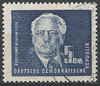 255 Wilhelm Pieck 5DM DDR stamps