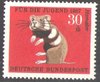 531 Pelztiere 30 Pf Deutsche Bundespost Briefmarke