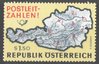 1201 Einführung der Postleitzahlen Republik Österreich