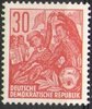 582B Fünfjahrplan 30 Pf Briefmarke DDR