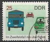 DDR 1447 Sicherheit im Straßenverkehr 25 Pf RDA GDR