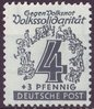 139 Volkssolidarität 4 Pf  Briefmarke Alliierte Besatzung