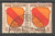 4 Französische Zone, Deutschland, Wappen, 2 x 8 Pf, gestempelt, Briefmarke