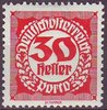 80 Neue Ziffernzeichnung 30 Heller Republik Deutschösterreich