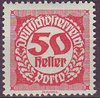 82 Neue Ziffernzeichnung 50 Heller Republik Deutschösterreich