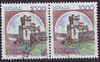 2x 1724 Castello di Montagnana 1000 L Briefmarke Italien