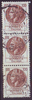 3x 1267 Italia turrita 100 Briefmarke Italien