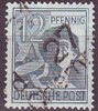 170 Deutsche Post 12 Pfennig mit Bezirksstempel