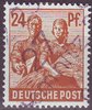 174 Deutsche Post 24 Pfennig mit Bezirksstempel