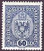 196x Freimarke 60 Heller Wappen Kaiserreich Österreich