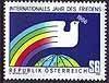 1837 Jahr des Friedens Briefmarke Republik Österreich