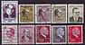 Lot 18 Türkische Briefmarken Atatürk Pullar Türkiye
