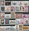 kompletter Jahrgang 1971 Briefmarken Republik Österreich