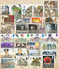 Briefmarken Lot 20 aus Großbritannien British Stamps