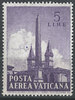 317 Flugpostmarke Poste Vaticane 5 Lire Briefmarken