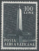 324 Flugpostmarke Poste Vaticane 100 Lire Briefmarken