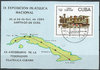 Block 87 Briefmarkenausstellung 84 Cuba correos, stamps