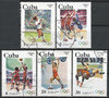 2716-2720 Olympiade 84 Cuba correos stamp