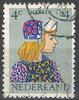755 Kindertrachten Marken 4 + 4 Nederland stamps