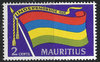 313 Unabhängigkeit Mauritius 2 cents stamp
