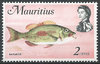 331 x Meerestiere Mauritius 2 cent stamp