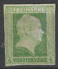 5 a Preussen Vier Pfenninge 4 Wilhelm IV Briefmarke Altdeutschland