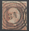 1 Preussen 1/2 Sechs Pfennige Wilhelm IV Briefmarke Altdeutschland