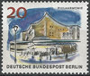 256 Das neue Berlin 20 Pf Deutsche Bundespost Berlin