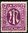 015, Amerikanische und Britische Zone, M im Oval, 12 Pf, Briefmarke, Alliierte Besatzung