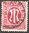 030, Amerikanische und Britische Zone, M im Oval, 40 Pf, Briefmarke, Alliierte Besatzung