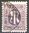 017, Amerikanische und Britische Zone, M im Oval, 3 Pf, Briefmarke, Alliierte Besatzung