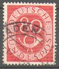 137 Posthorn 80 Pf Deutsche Bundespost