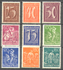 190 Satz Deutsches Reich, Arbeitergruppen , Briefmarke