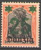 18 Freie Stadt Danzig, Deutschland, Germania 25 auf 30 Pf, ungestempelt, Briefmarke