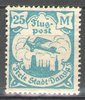 133 Freie Stadt Danzig, Deutschland, Flugpostmarke 25M, ungestempelt, Briefmarke