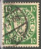 194 x Freie Stadt Danzig, Deutschland, Staatswappen im Kreis, 10 Pf, gestempelt, Briefmarke
