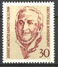 611 Ernst Moritz Arndt 30 Pf Deutsche Bundespost