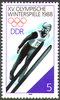 3140 **, Olympische Winterspiele Calgary, 5 Pf, ungestempelt, DDR