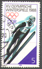 3140 , Olympische Winterspiele Calgary, 5 Pf, gestempelt, DDR