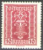367 Freimarke 10 K Republik Österreich