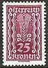 371 Freimarke 25 K Republik Österreich Briefmarke