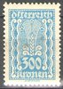 385 Freimarke 300 K Republik Österreich Briefmarke