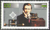 1803 Briefmarke 100 Jahre Radio 100 Pf Deutschland
