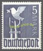 962, Freimarke, 2. Kontrollratsausgabe, 5M, Deutsche Post, Alliierte Besetzung