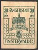9 Finsterwalde Deutsche Lokalausgabe 30+20 Pf