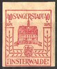 10 Finsterwalde Deutsche Lokalausgabe 40+35 Pf