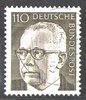 727 Freimarke Gustav Heinemann 110 Pf  Deutsche Bundespost